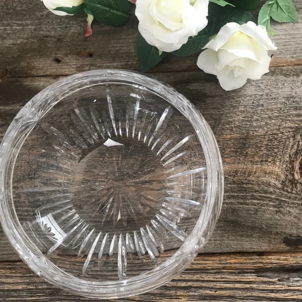 Cut Crystal Large Bowl